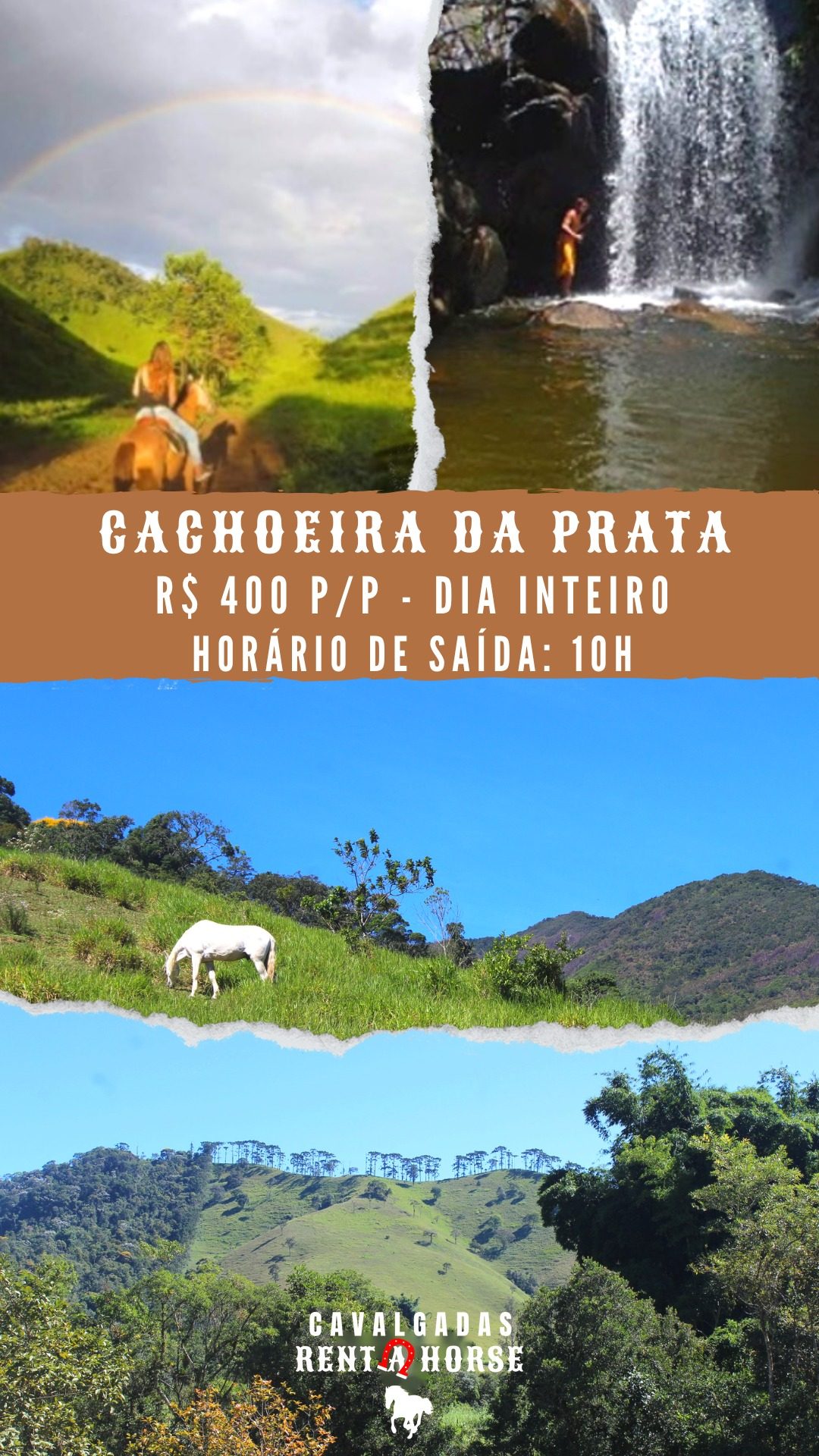 Passeio Cachoeira da Prata — R$ 400
