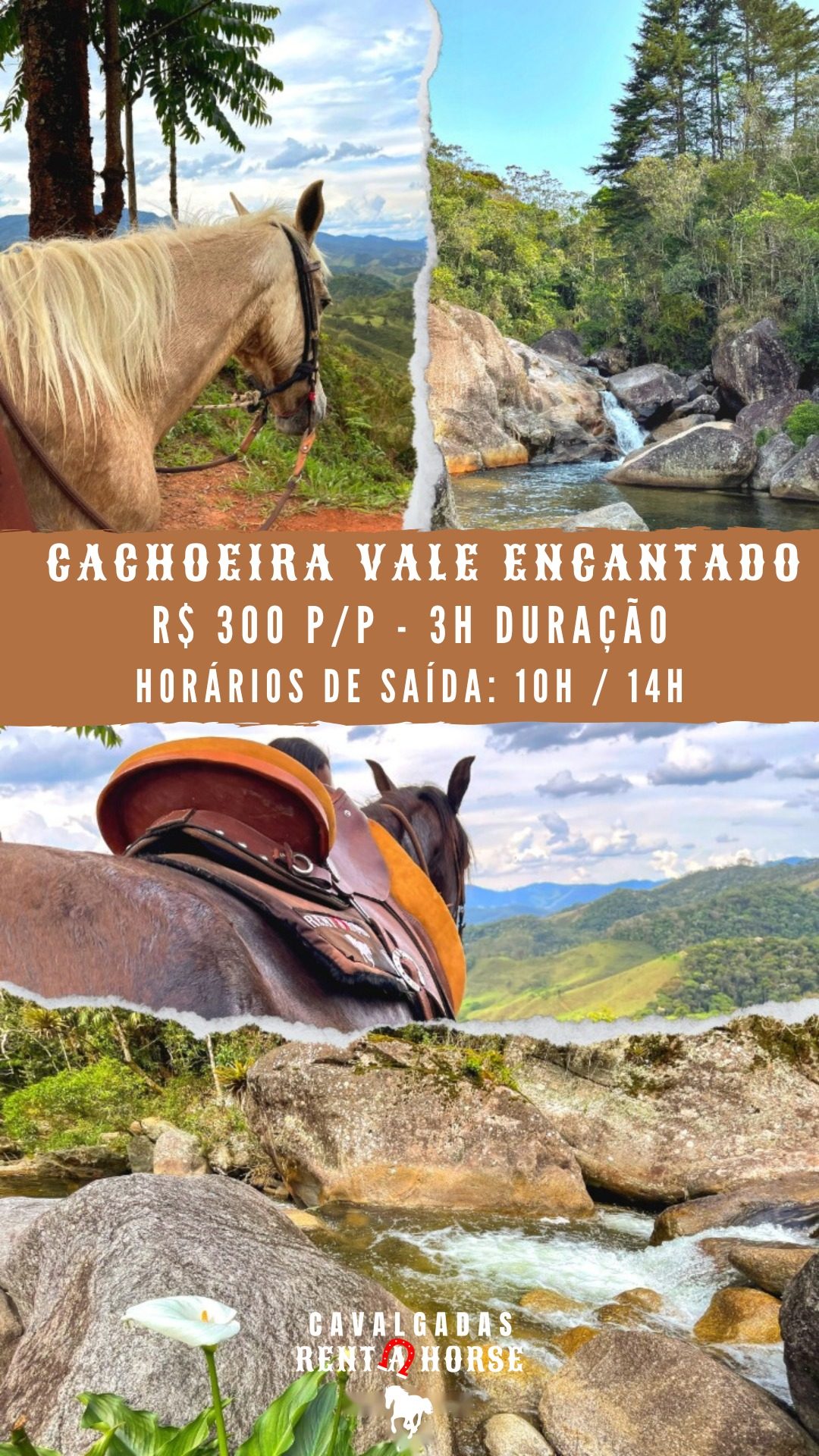 Passeio Cachoeira do Vale Encantado — R$ 300
